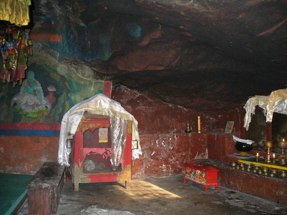 The Tiger-cave Lion-fortress, one of Jetsun Milarepa's six secret caves, Yolmo